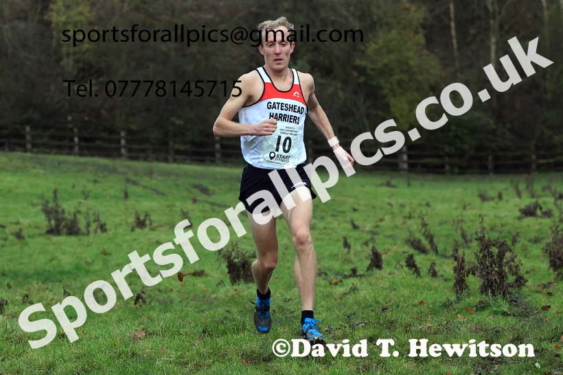 Senior mens 2023 NECAA Cross Country Relays, Thornley Hall Farm, Peterlee, County Durham. Photo: David T. Hewitson/Sports for All Pics